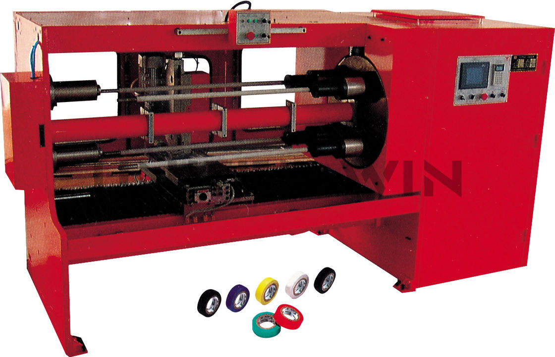 Automatic Four Shaft Tape Manufacturing Machine Double Cutter 220v