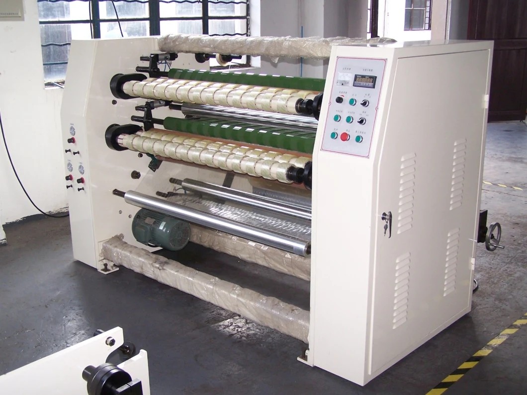 Four Shafts Tape Slitting Making Machine For Bopp Tape/PET Tape